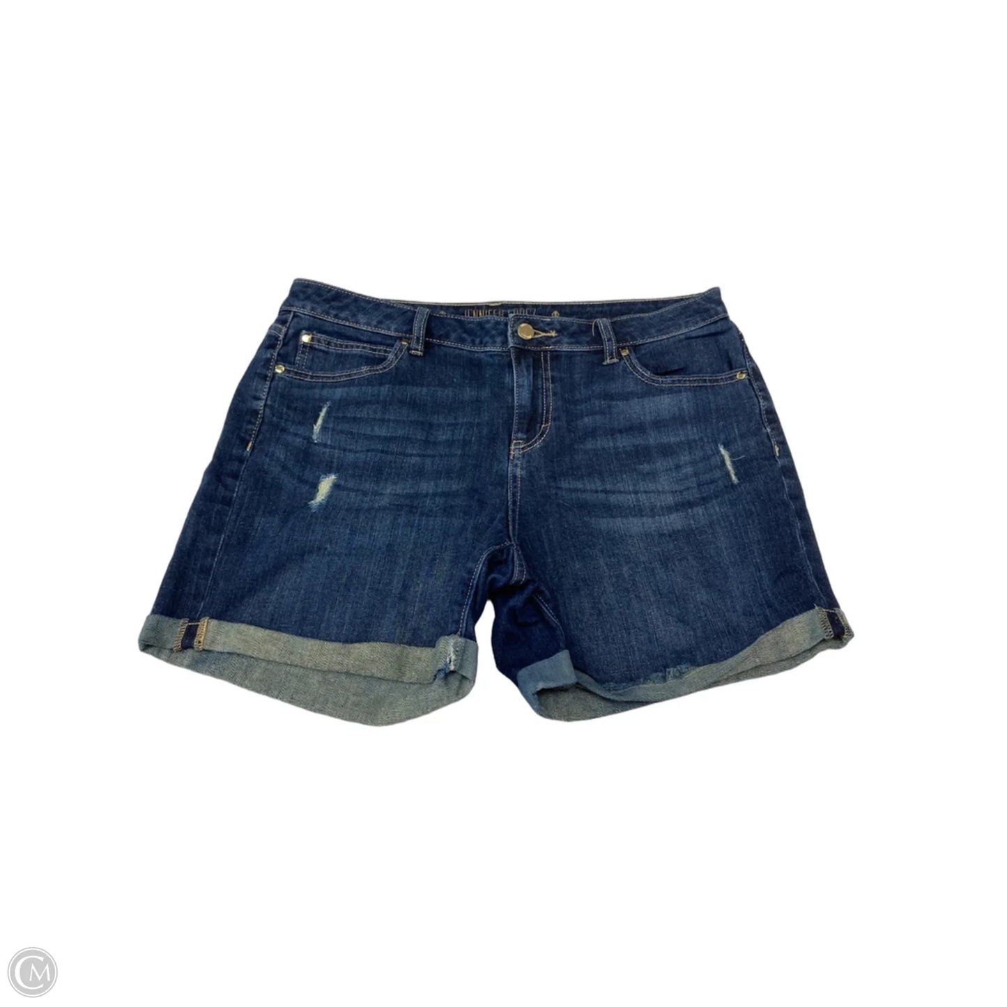 Shorts By Jennifer Lopez In Blue Denim, Size: 10