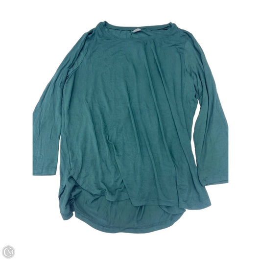 Top Long Sleeve By Old Navy In Green, Size: Xl