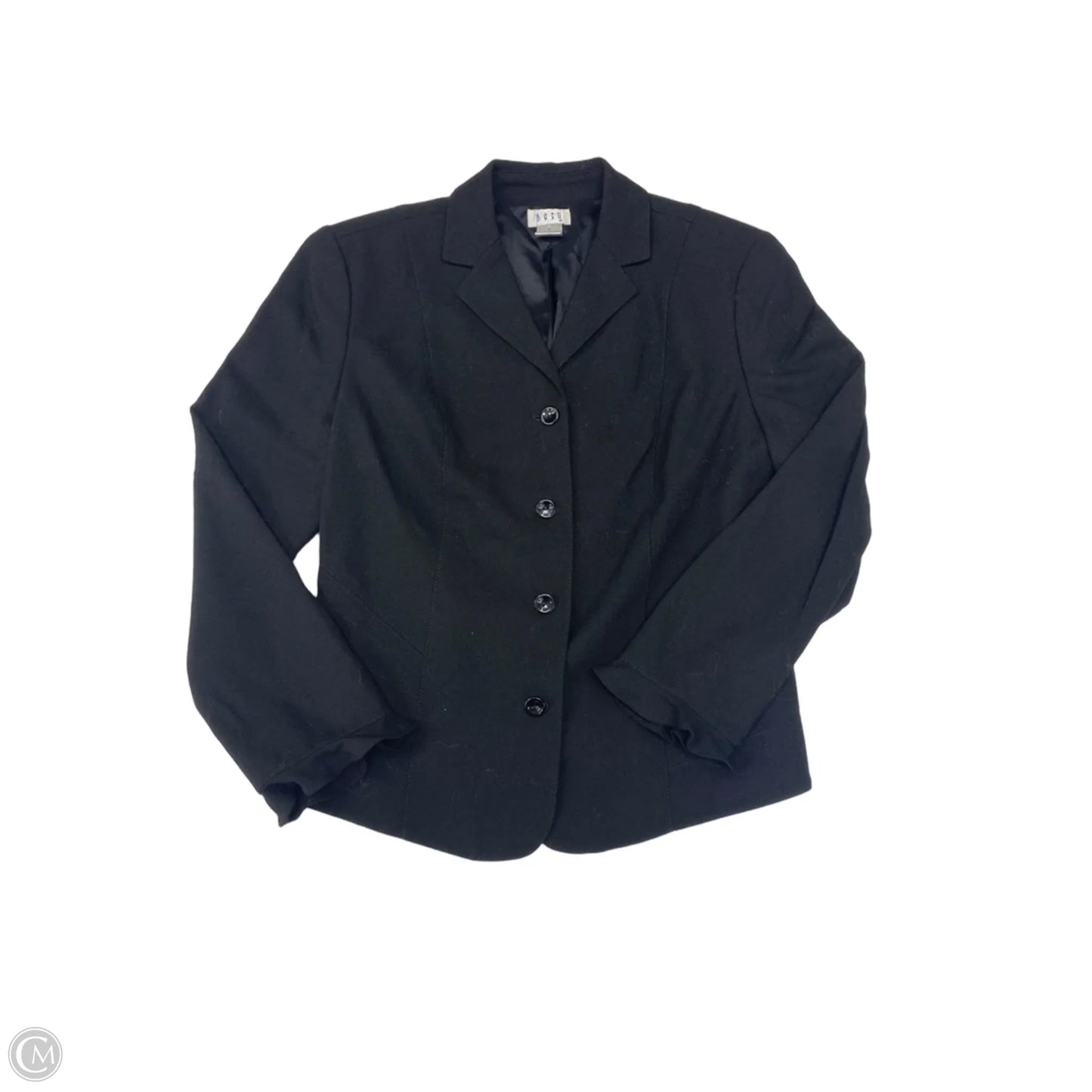 Blazer By Clothes Mentor In Black, Size: S
