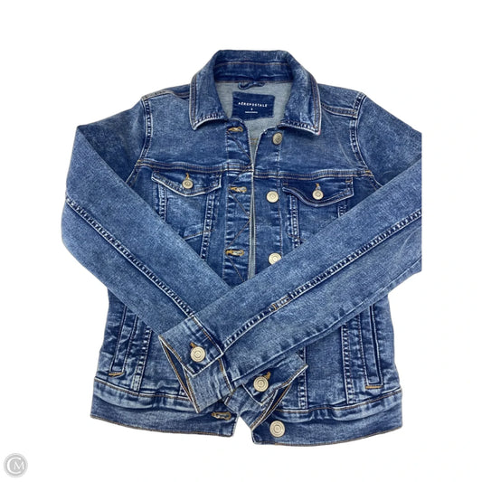 Jacket Denim By Aeropostale In Blue Denim, Size: S