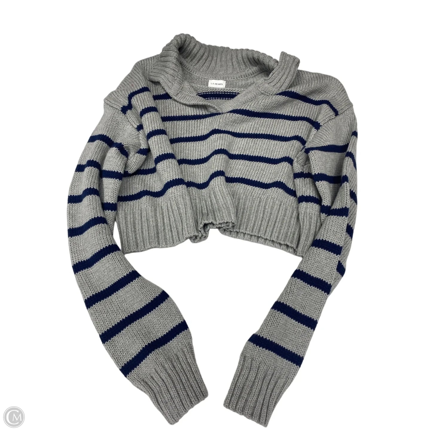Sweater By La Hearts In Blue & Grey, Size: M