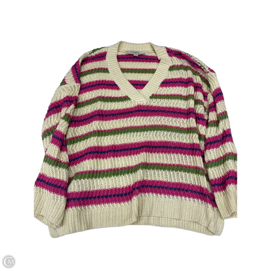Sweater By Loft In Multi-colored, Size: S