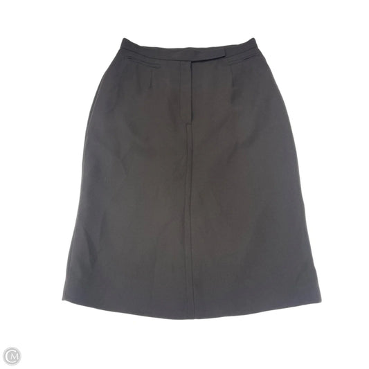 Skirt Midi By Anne Klein In Black, Size: 8