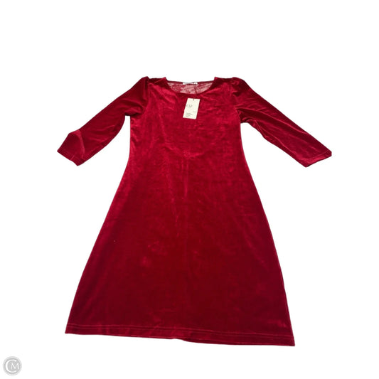 Dress Party Short By Clothes Mentor In Red, Size: M