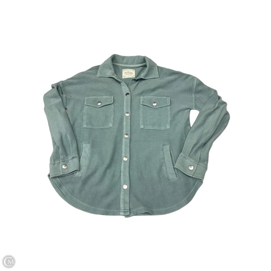 Jacket Other By Altard State In Aqua, Size: S