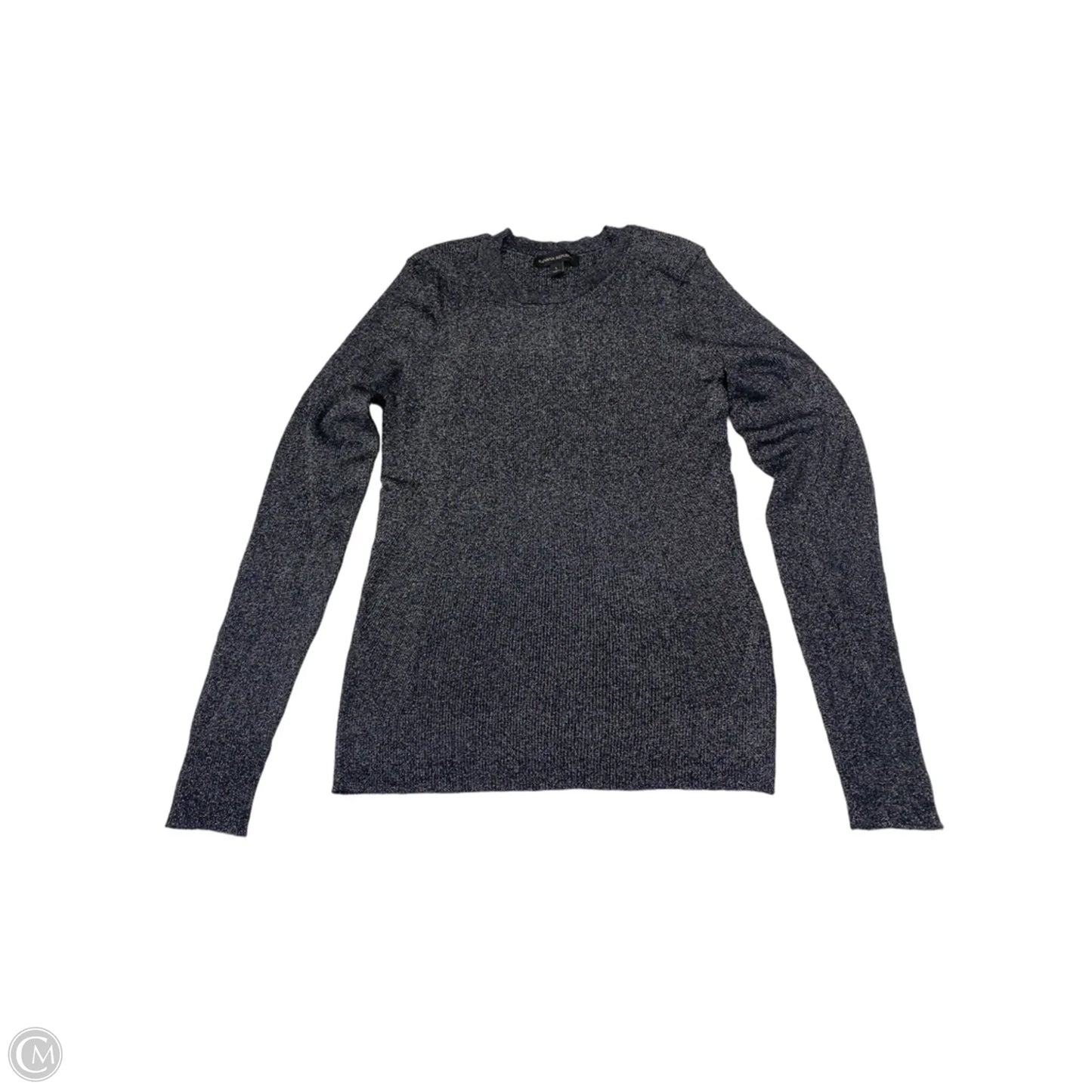 Top Long Sleeve Basic By Banana Republic In Grey, Size: L