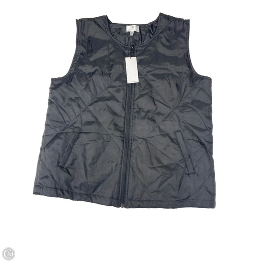 Vest Puffer & Quilted By Socialite In Black, Size: S