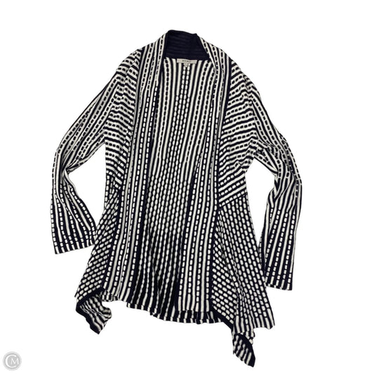 Cardigan By Zozo In Blue & White, Size: S