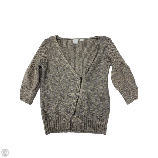 Sweater Cardigan By Clothes Mentor In Multi-colored, Size: S