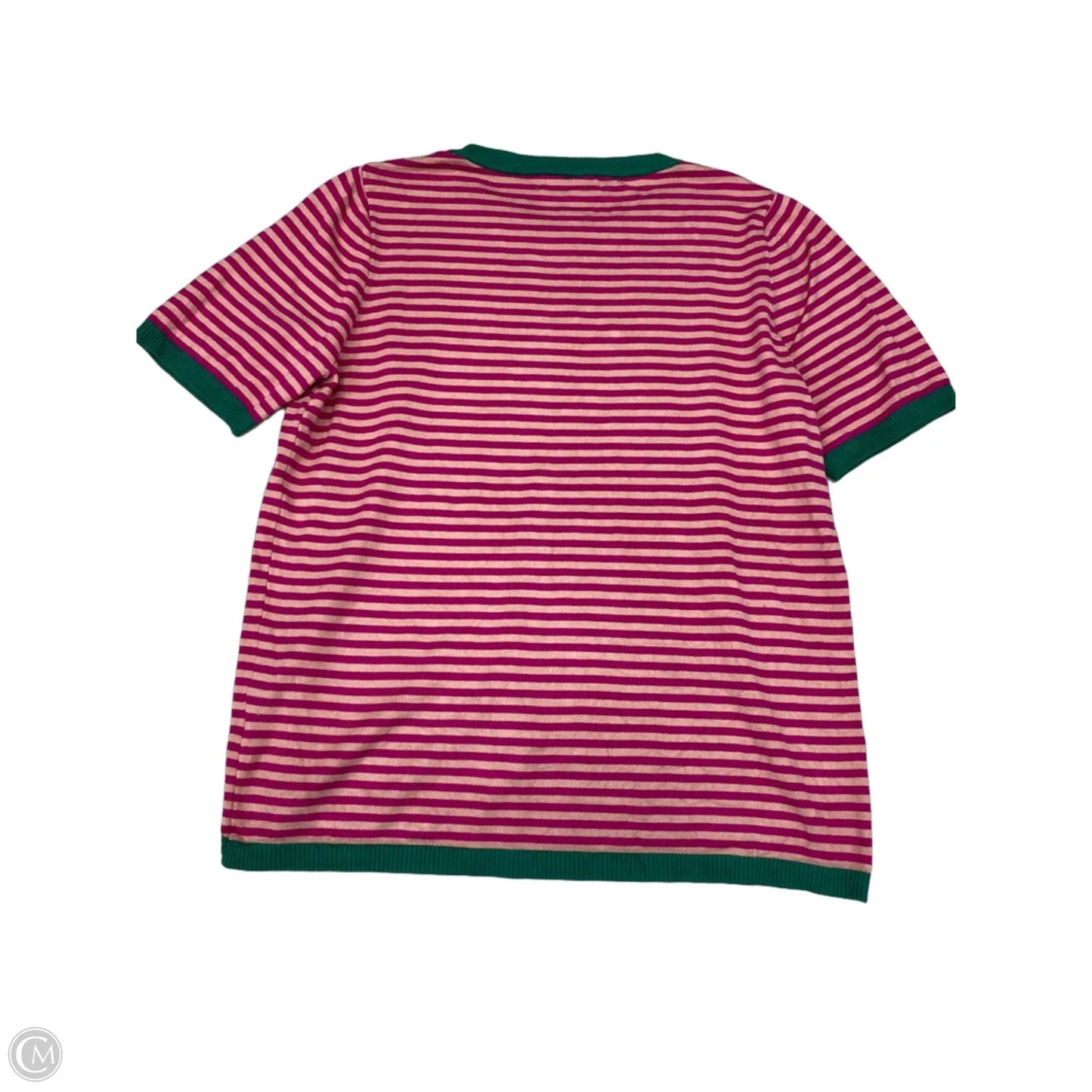 Top Short Sleeve By Dokotoo In Striped Pattern, Size: Xl