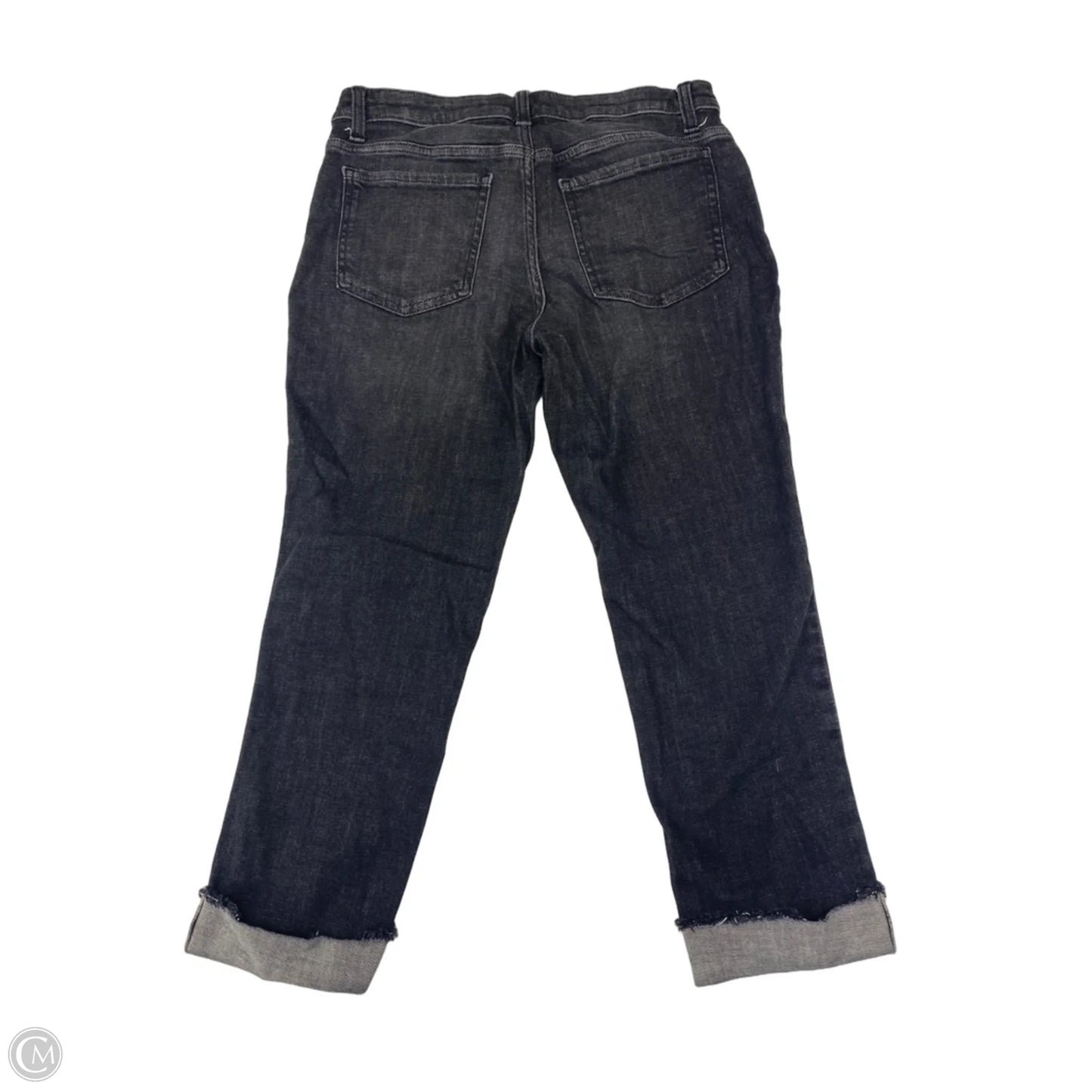 Jeans Skinny By Lee In Black Denim, Size: 10