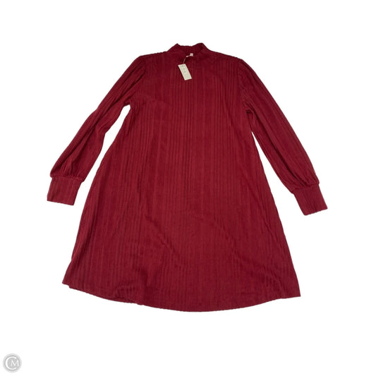 Dress Casual Short By Maurices In Red, Size: L
