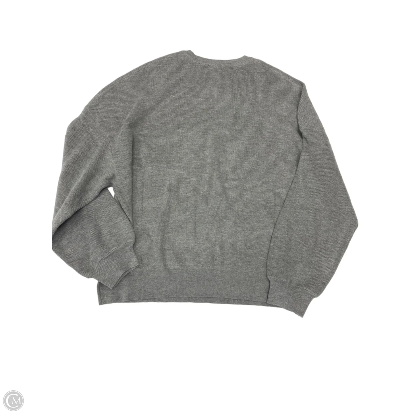 Sweater By Clothes Mentor In Grey, Size: Xl