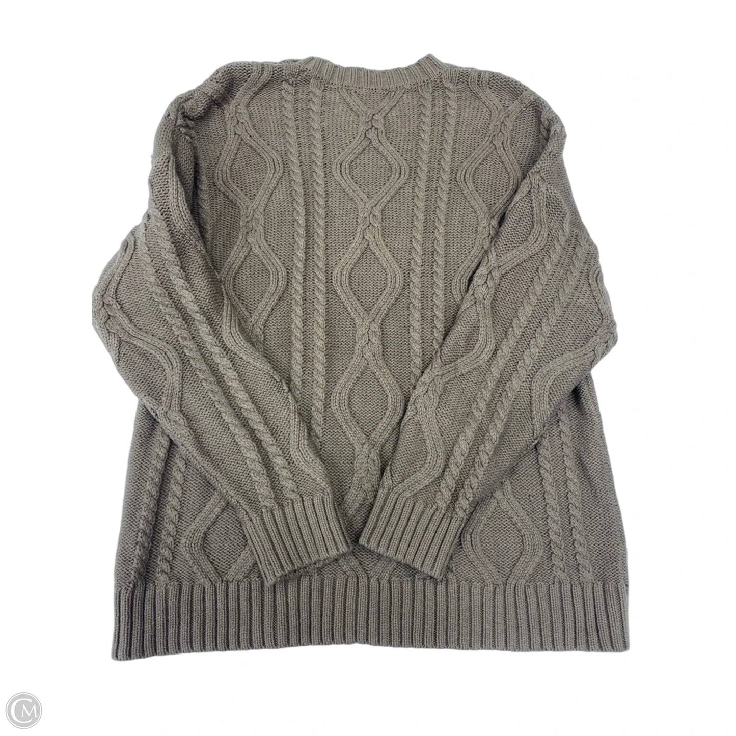 Sweater By Trendy Queen In Brown, Size: Xl