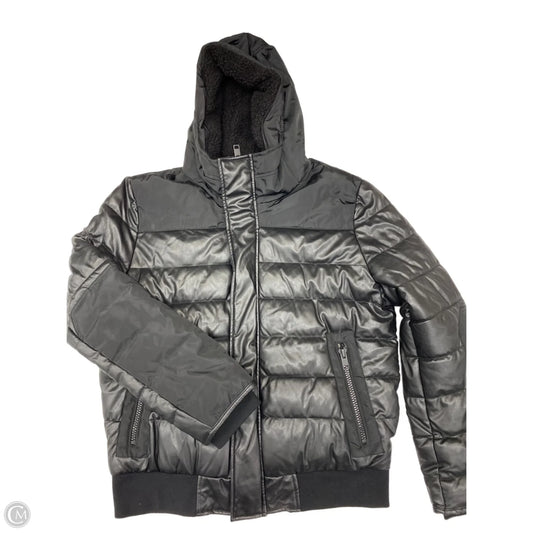 Coat Puffer & Quilted By Express In Black, Size: L