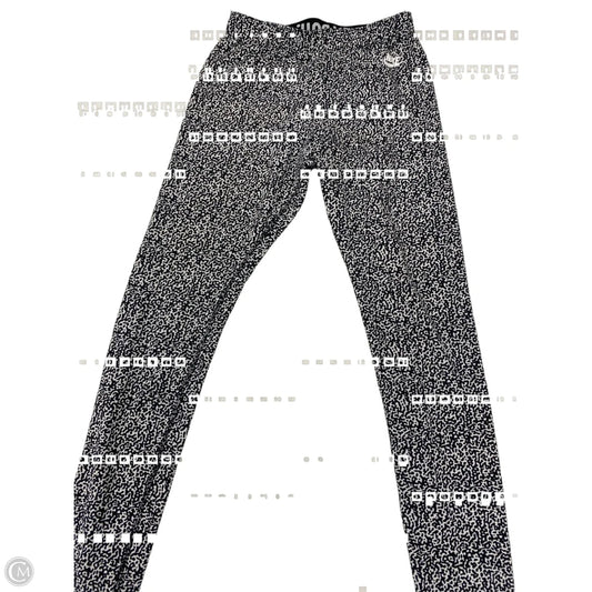 Athletic Leggings By Nike Apparel In Black & White, Size: M