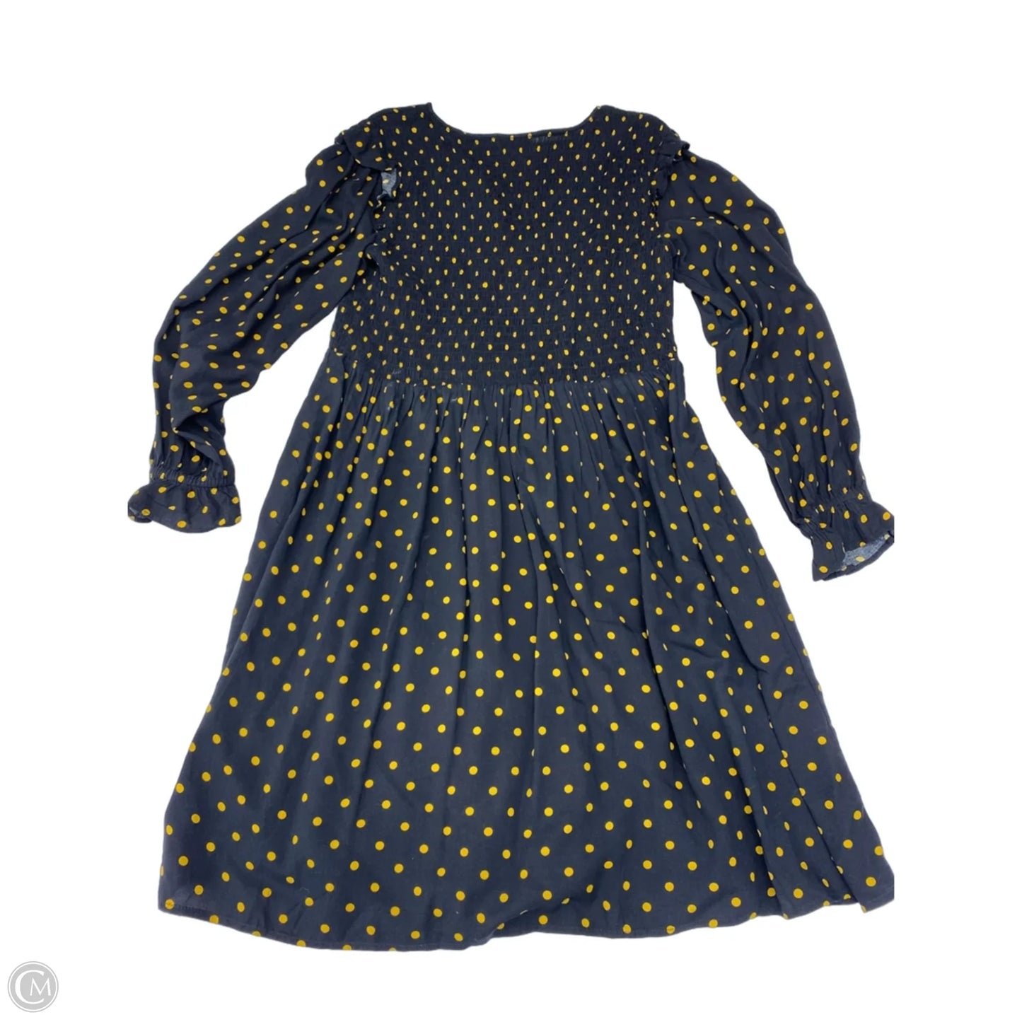 Dress Casual Midi By Beachlunchlounge In Polkadot Pattern, Size: M