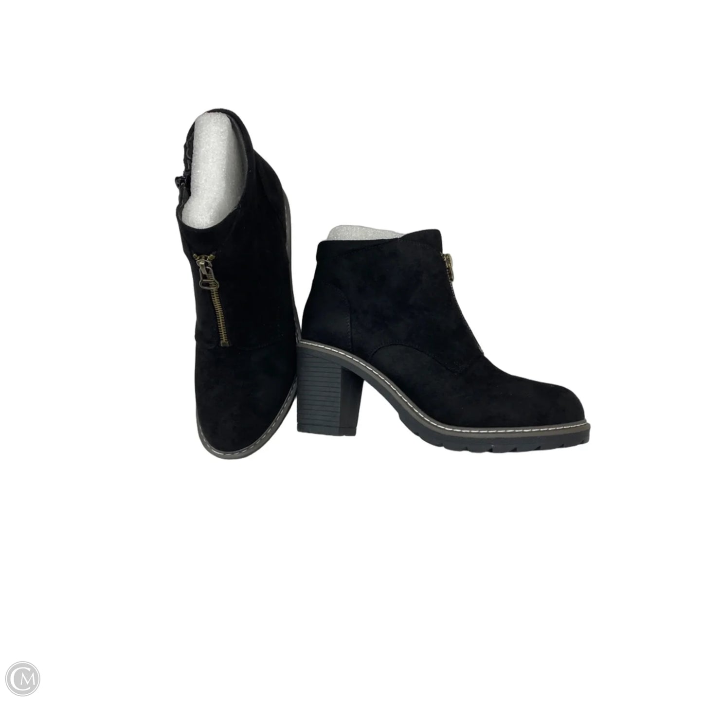 Boots Ankle Heels By Corkys In Black, Size: 9