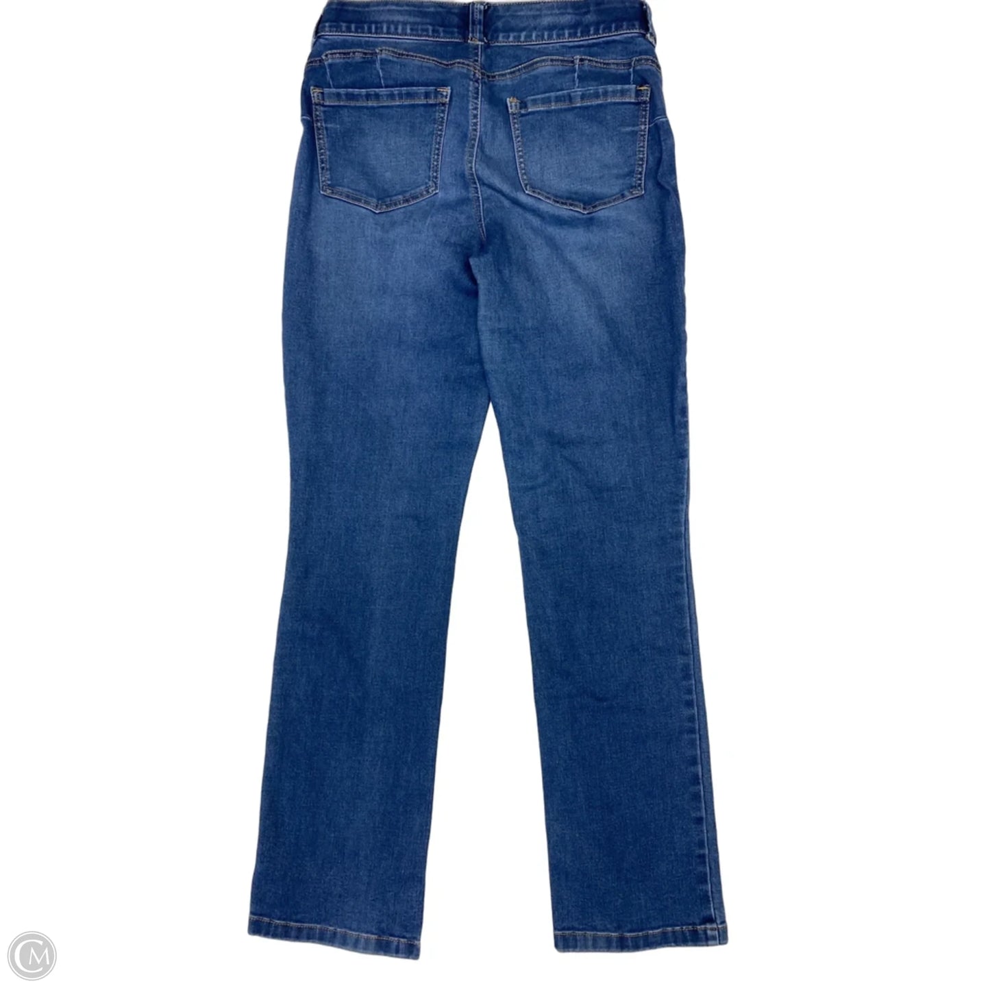 Jeans Straight By Code Blue In Blue Denim, Size: 4