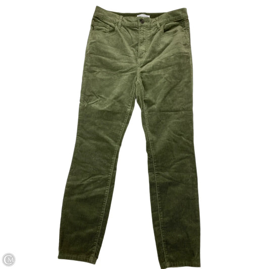 Pants Corduroy By Loft In Green, Size: 8
