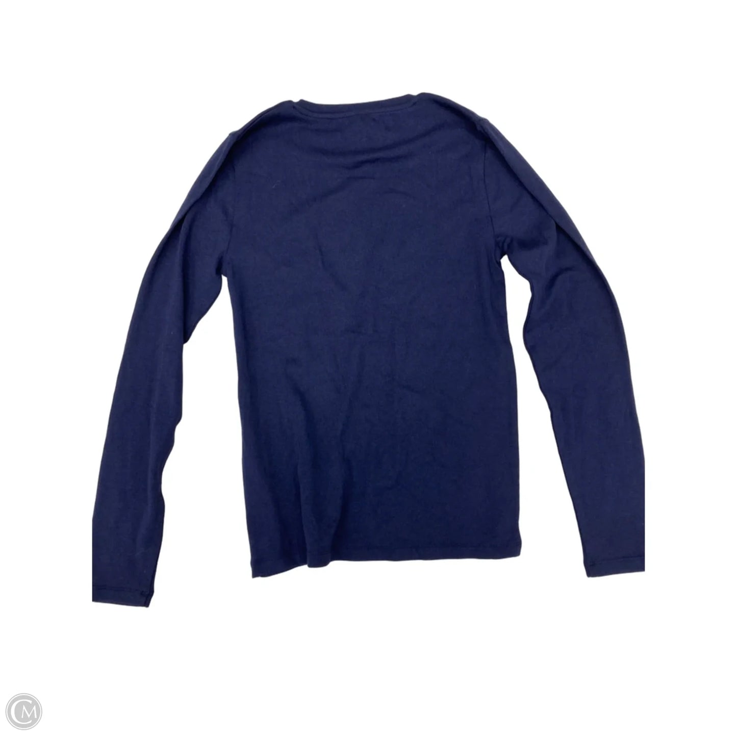 Top Long Sleeve Basic By J. Crew In Navy, Size: M
