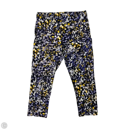Athletic Leggings Capris By Lululemon In Multi-colored, Size: S