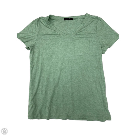 Top Short Sleeve Basic By Automet In Green, Size: Xl
