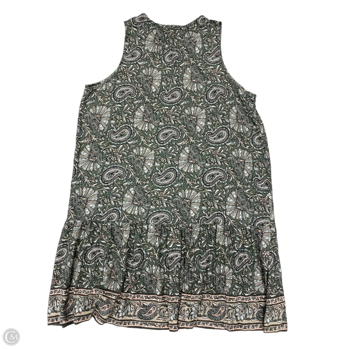Dress Casual Short By Loft In Paisley Print, Size: Lp