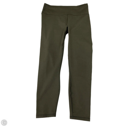 Athletic Leggings By Guru Muscle In Green, Size: L