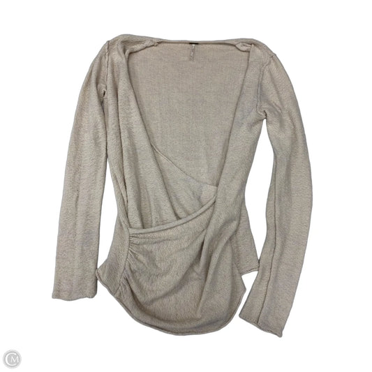 Sweater By Free People In Beige, Size: M