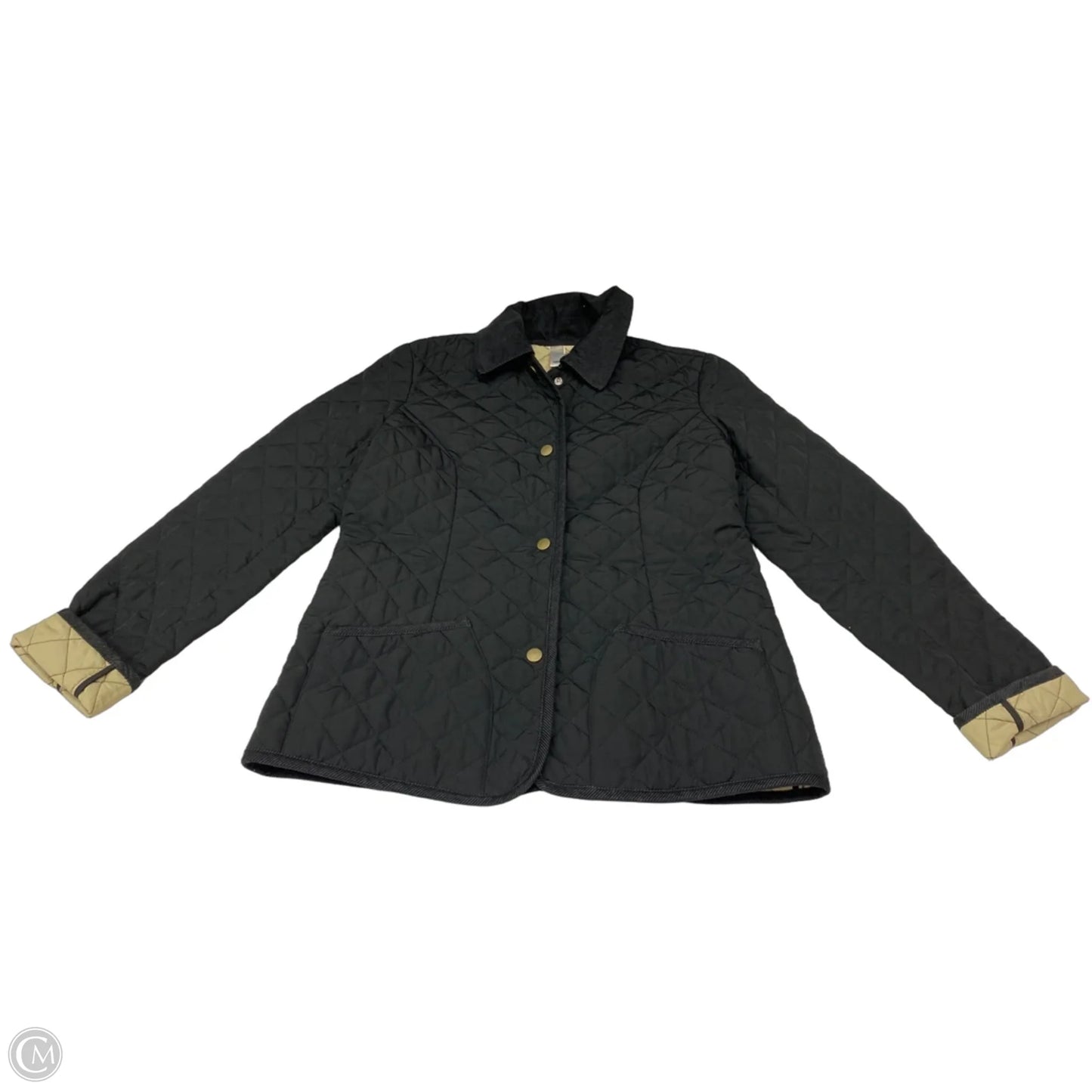Jacket Puffer & Quilted By Old Navy In Black, Size: S