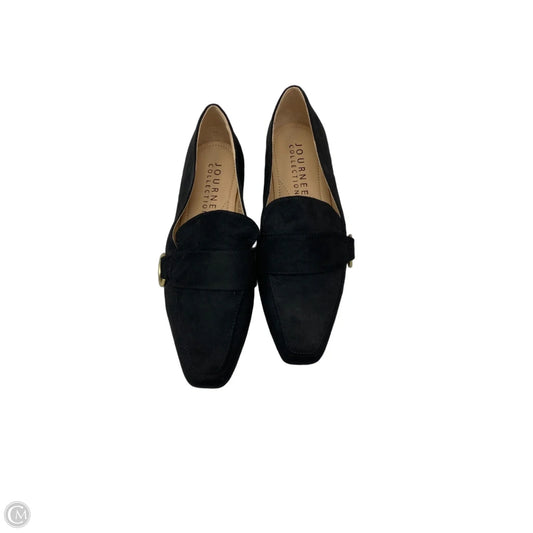 Shoes Flats By Journee In Black, Size: 6