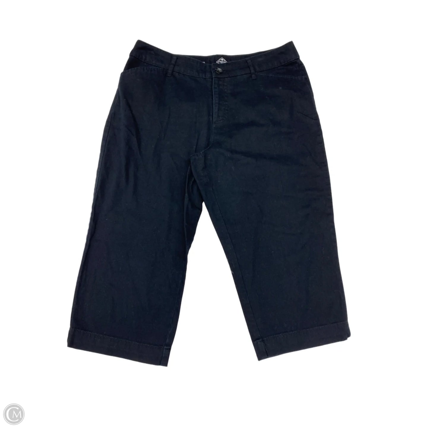 Capris By St Johns Bay In Black, Size: 14