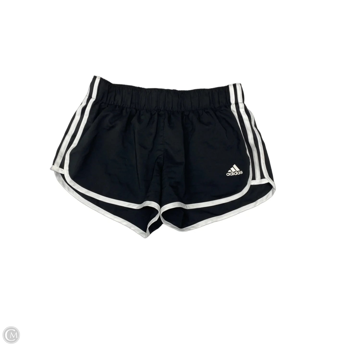 Athletic Shorts By Adidas In Black & White, Size: S