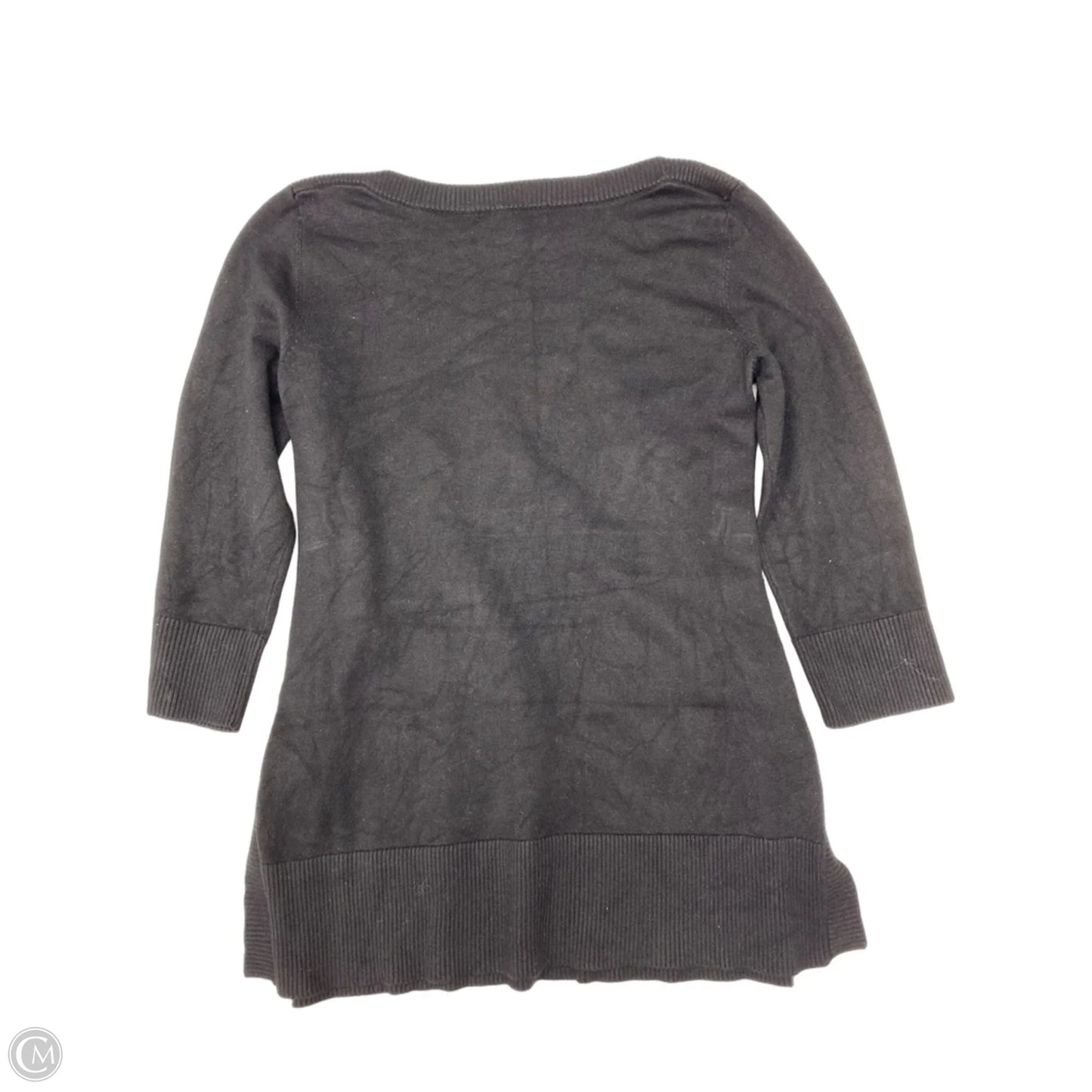 Top 3/4 Sleeve By Cable And Gauge In Black, Size: M