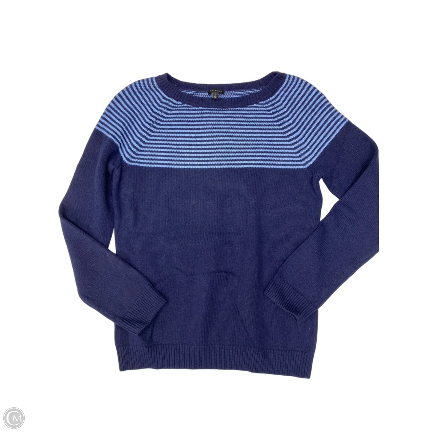 Sweater By Talbots In Blue, Size: M