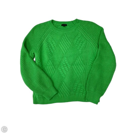 Sweater By Talbots In Green, Size: M