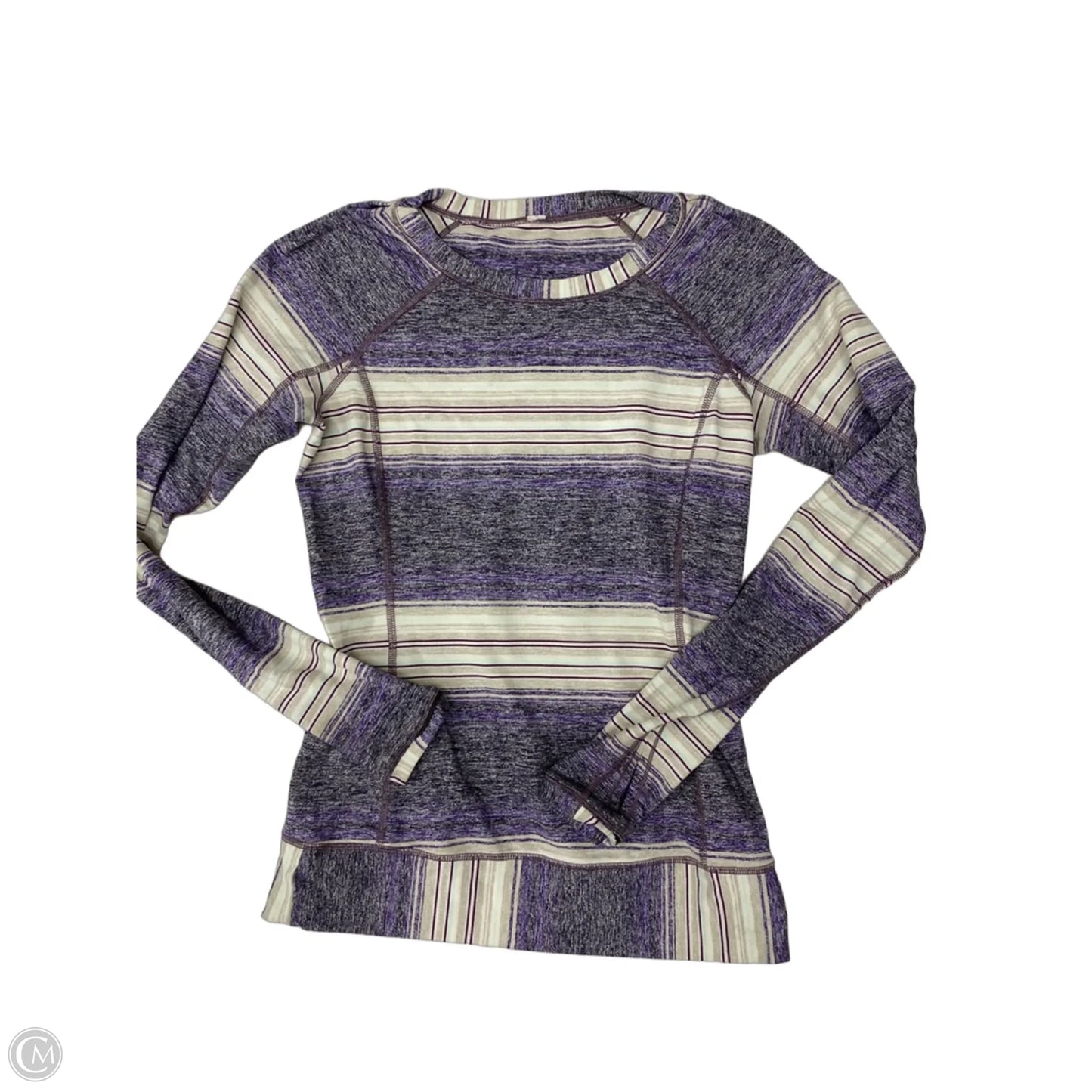Athletic Sweatshirt Crewneck By Lululemon In Purple, Size: S