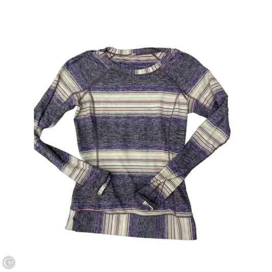 Athletic Sweatshirt Crewneck By Lululemon In Purple, Size: S