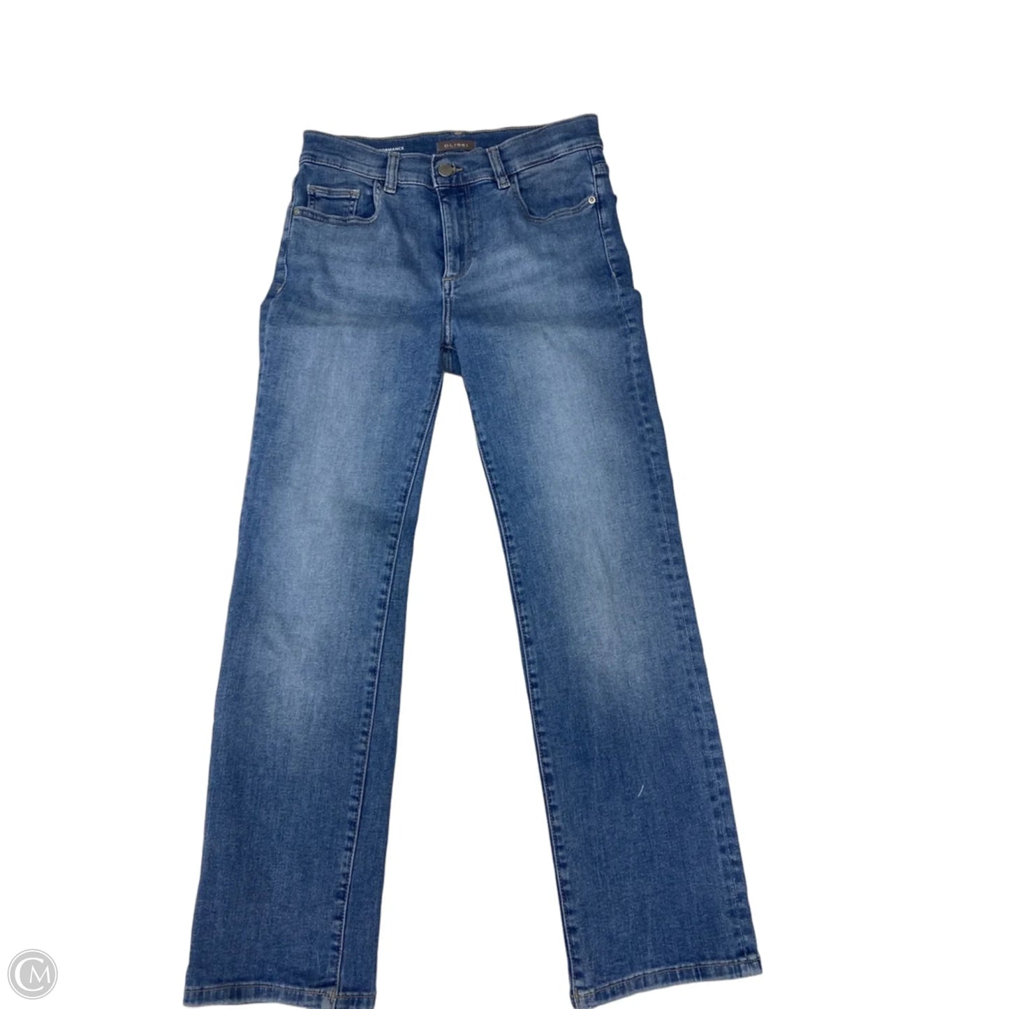 Jeans Straight By Dl1961 In Blue Denim, Size: 4