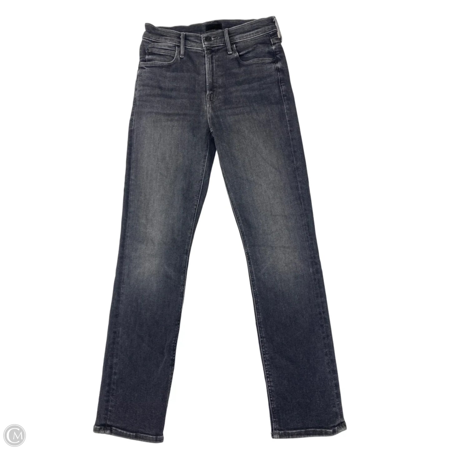 Jeans Straight By Mother In Grey, Size: 4