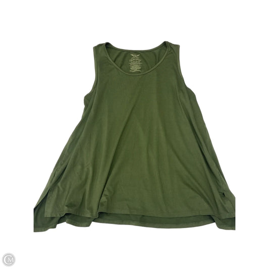 Tank Top By Faded Glory In Green, Size: Xl