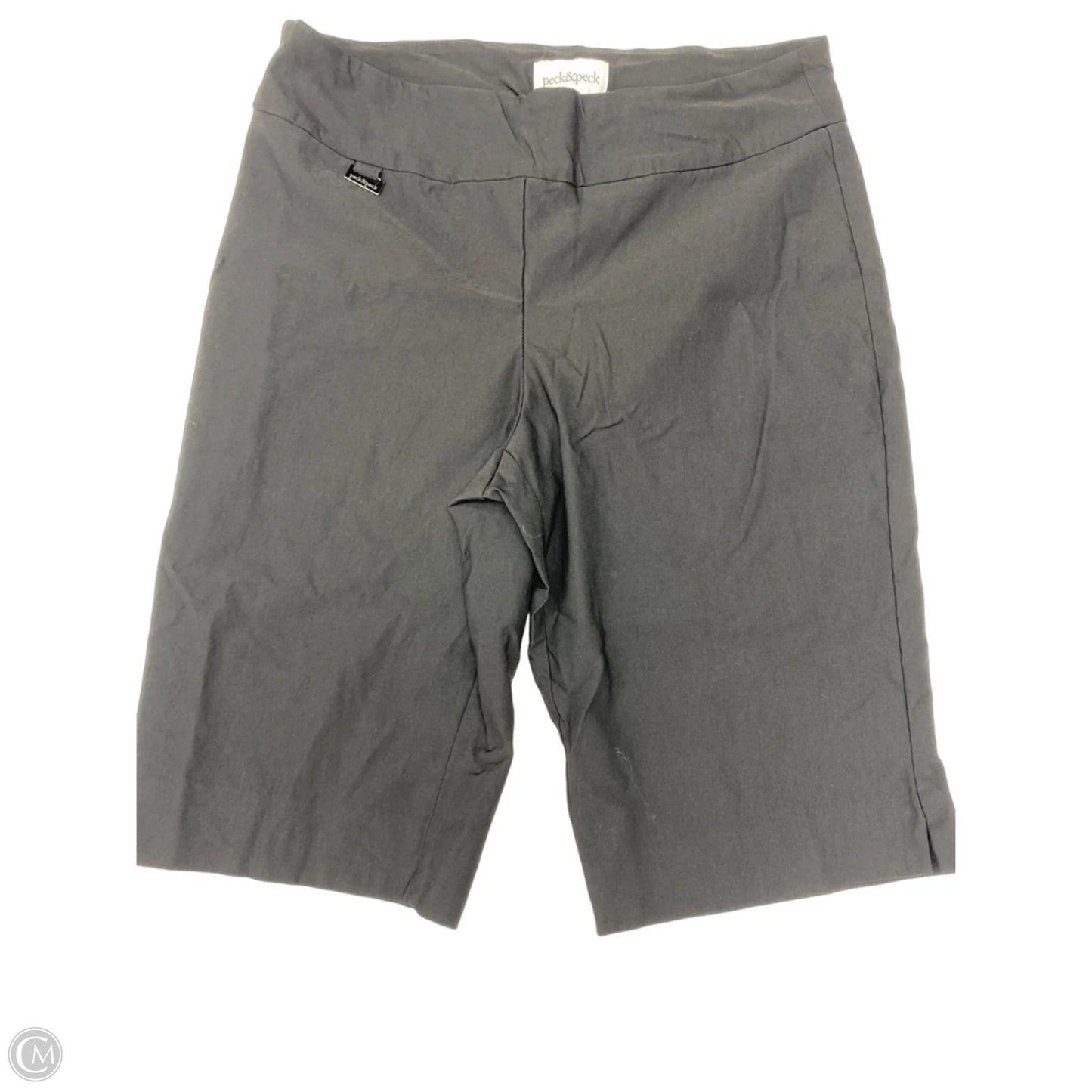 Shorts By Peck And Peck In Black, Size: 14