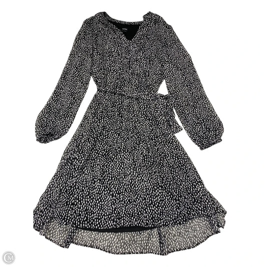 Dress Work By Msk In Black & White, Size: L