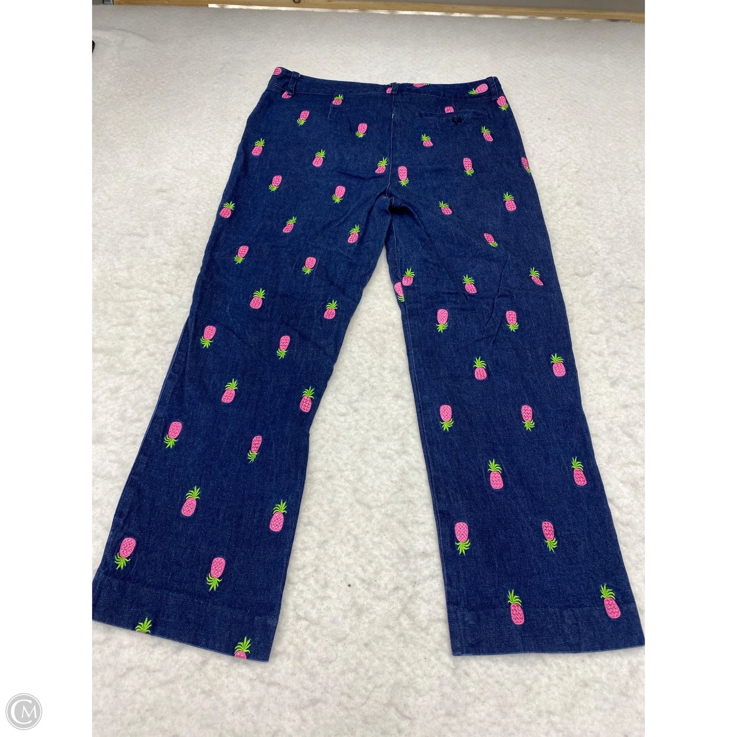 Jeans Designer By Lilly Pulitzer In Blue Denim, Size: 6p