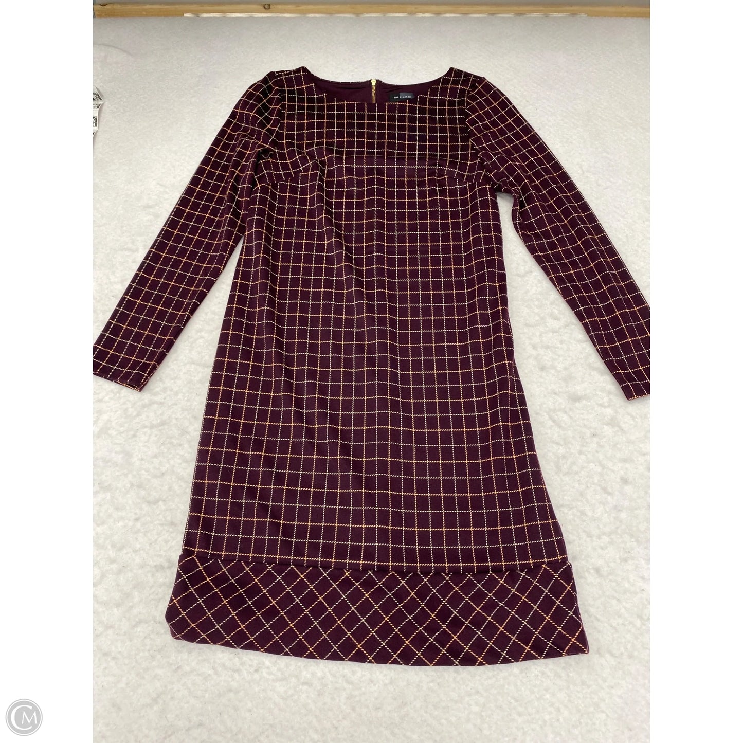 Dress Work By Limited In Plaid Pattern, Size: S