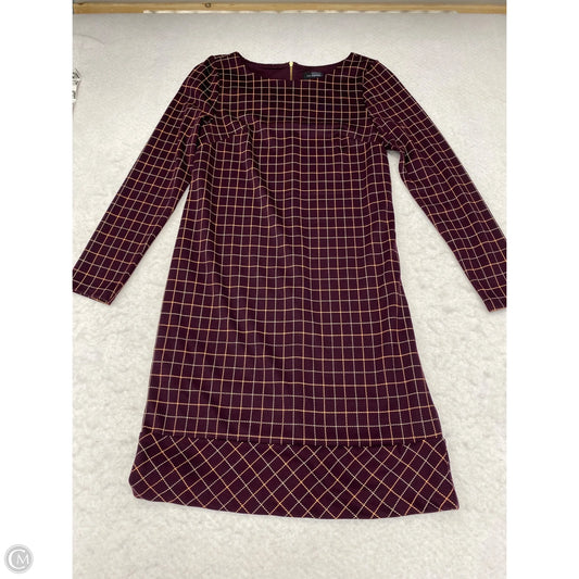 Dress Work By Limited In Plaid Pattern, Size: S