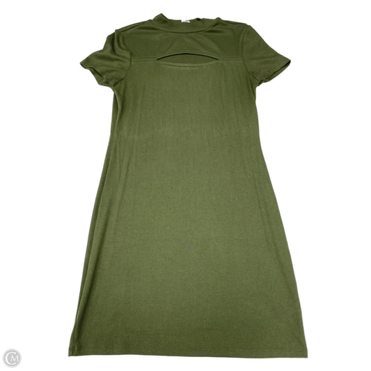 Dress Casual Midi By No Boundaries In Green, Size: L