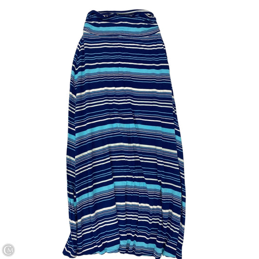 Skirt Maxi By Merona In Striped Pattern, Size: 0