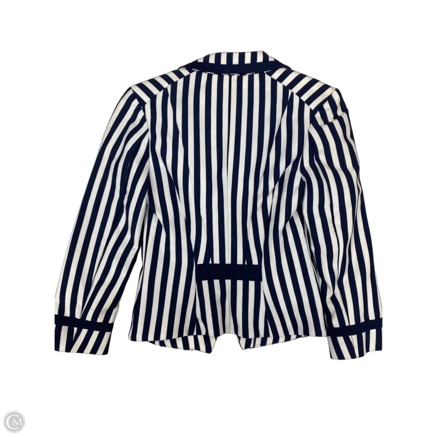 Blazer By H&m In Striped Pattern, Size: S